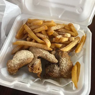 chicken and wing meal