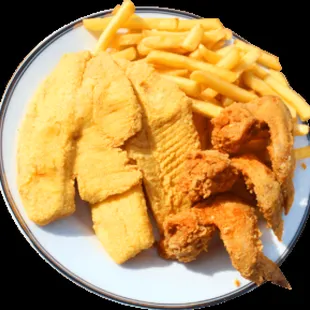 a plate of food