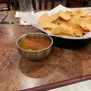 Chips and salsa