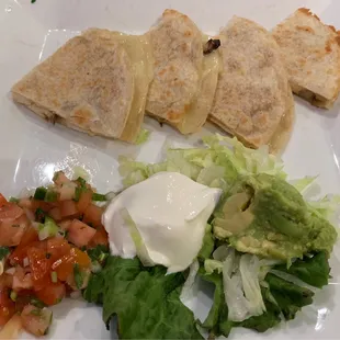 Chicken quesadillas