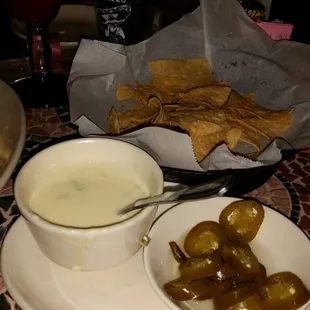 White small queso