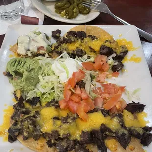 Nachos al carbon