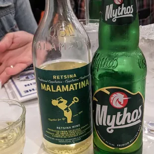 Greek beer &amp; wine