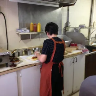 sushi and sashimi, interior