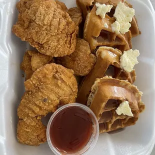 Chicken and Waffles