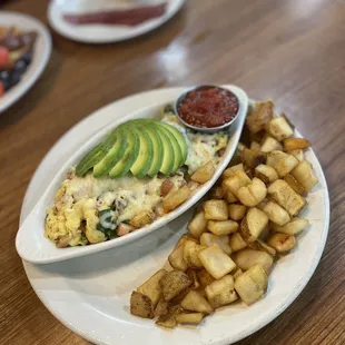 Bacon Avocado Scramble