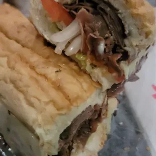 Roast beef sandwich. Delicious.