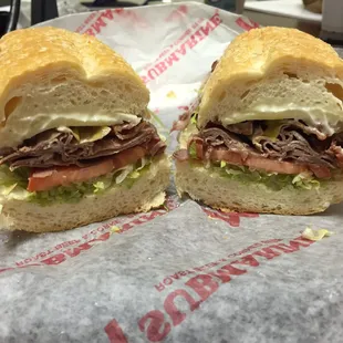 Roast Beef &amp; Bacon Sub