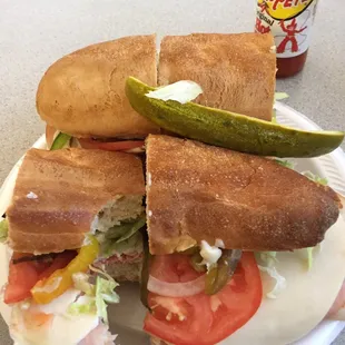 Now that's a sandwich! Forget subway!