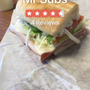 I'm in town in business and Mr Subs is better than subway. I got the super sub and it was very good.