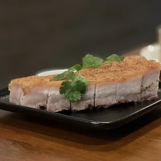 Pork belly with house special sauce