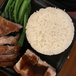 Roast Pork Over Rice Lunch Special