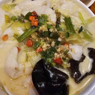 Spicy sour cabbage fish fillets