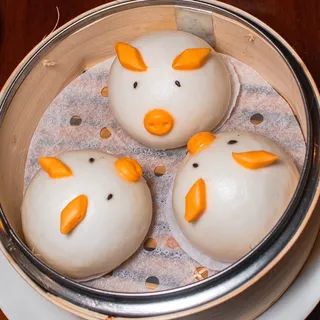 Pig Custard Buns