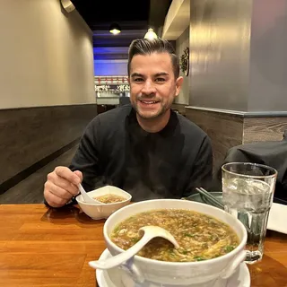 West Lake Style Beef Soup