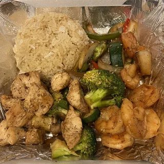 5. Hibachi Chicken & Shrimp Combo