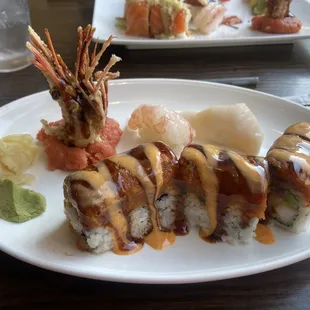 Half priced roll and sushi after 4pm