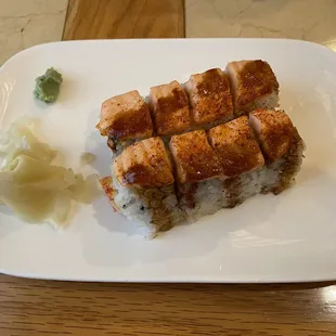 Baked Salmon Roll