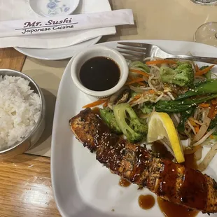 Salmon Teriyaki