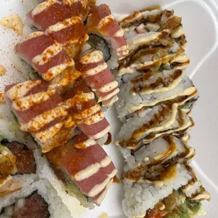 Deluxe Soicy Tuna and Winter Roll