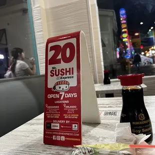 Table Numbers with additional location