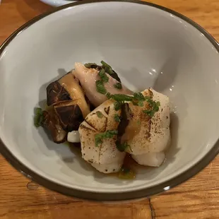 Shiitake &amp; hotate