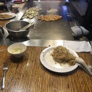 Hibachi table