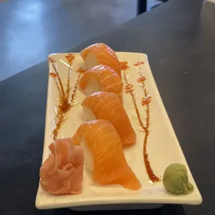 Salmon Nigiri Sushi