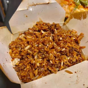 Minced Pork Over Rice