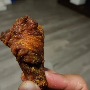 Burnt wings