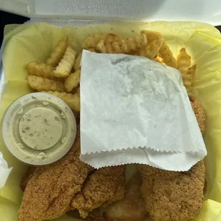 2 piece catfish basket