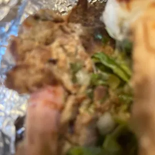 This is the carne asada torta they are trying to convince me is a breaded steak torta.