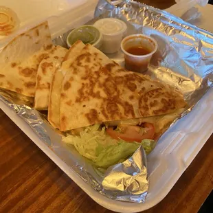 Chicken quesadilla