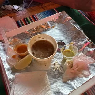 Very good tacos,  service was great. I will come again