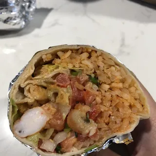 Shrimp Burrito