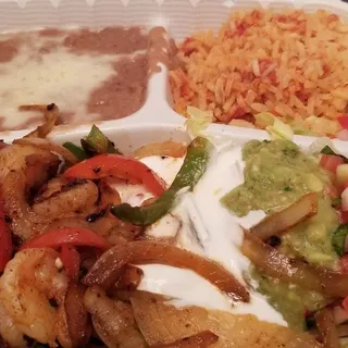 Shrimp Fajitas