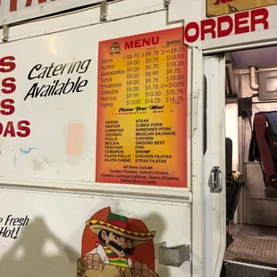 a mexican food truck