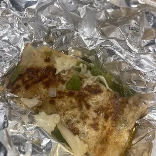 Veggie quesadilla