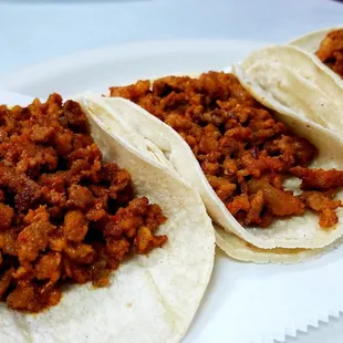 Chorizo Tacos