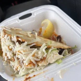 Crispy taco