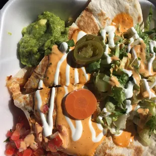 Supreme Chicken Quesadilla