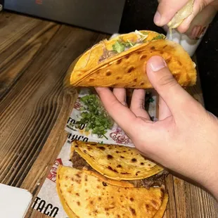 #5. Quesa Birria Taco Combo