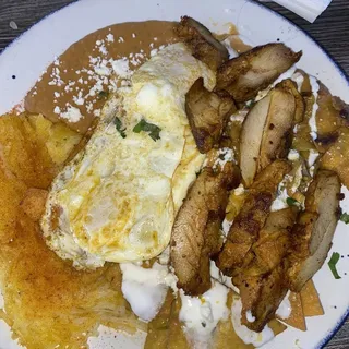 Chilaquiles Plate