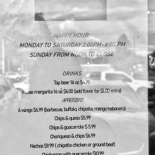 Happy Hour Taken 9/27/2023