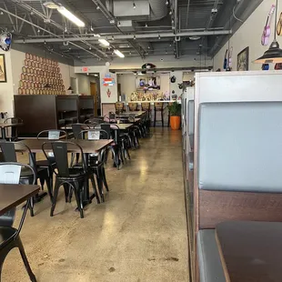 Decent amount of seating inside