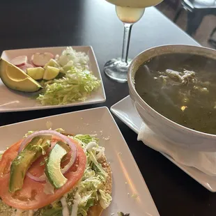 Pozole Verde with chicken