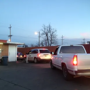 Doing good business on a Sunday evening!