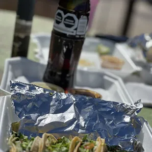 El pastor and a Coke