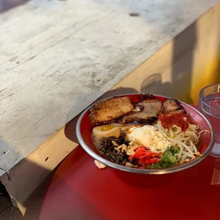 Spicy Cheese Chashu Tonkotsu Ramen