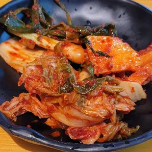 Love the mixed kimchee idea